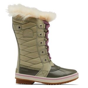 Sorel Waterproof Youth Tofino with Pink Accents